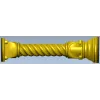 Витая балясина "Ренессанс" - 3D модель STL для ЧПУ