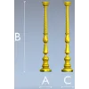 Витая балясина - 3D модель STL для ЧПУ фрезера