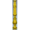 Ornate Acanthus Baluster STL for CNC