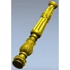 Ornate Acanthus Baluster STL for CNC