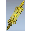 Florentine Medallion Baluster - STL 3D model for CNC