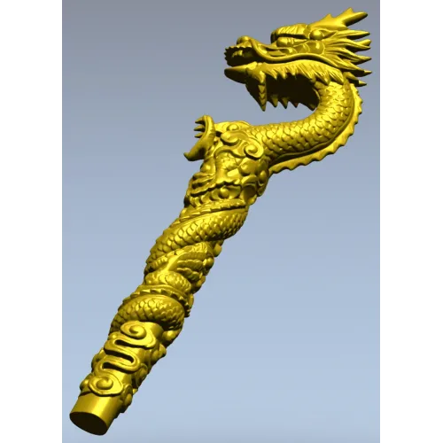 Дракон-Навершие - 3D модель STL для ЧПУ