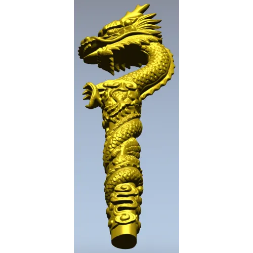 Дракон-Навершие - 3D модель STL для ЧПУ