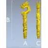 Дракон-Навершие - 3D модель STL для ЧПУ
