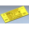 High-relief Banknote Plaque STL for CNC