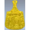 STL модель рельефной разделочной доски с рыбой для ЧПУ