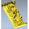 Индийский резной кронштейн с мифическими зверями - STL для ЧПУ