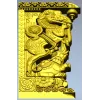 Индийский резной кронштейн с мифическими зверями - STL для ЧПУ