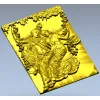 Индийская пара на качелях - 3D панель STL для ЧПУ