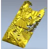 Барельеф "Страж Крепости" - 3D модель STL для ЧПУ