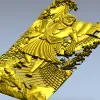 Барельеф "Страж Крепости" - 3D модель STL для ЧПУ