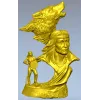 Вождь и Волк - 3D модель STL для ЧПУ