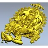 3D модель барельефа - Ведический Мудрец на троне (STL)