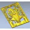 Панно с Кришной - 3D модель STL для ЧПУ