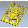 Панно с Кришной - 3D модель STL для ЧПУ