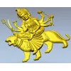 3D модель Дурга на тигре - stl для ЧПУ