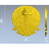 Панно "Крест с розой" - 3D модель STL для ЧПУ