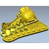 Сова-хранитель - 3D модель STL для ЧПУ: настенная ключница
