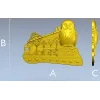 Сова-хранитель - 3D модель STL для ЧПУ: настенная ключница