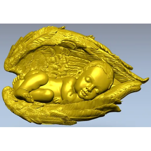 Ангельский сон - 3D модель STL для ЧПУ