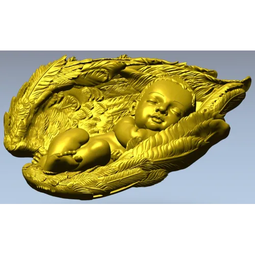 Ангельский сон - 3D модель STL для ЧПУ