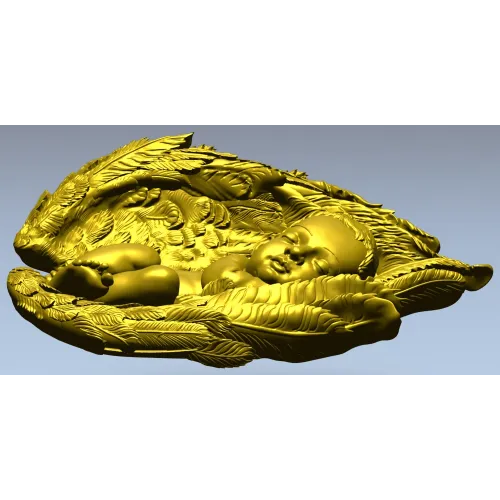 Ангельский сон - 3D модель STL для ЧПУ
