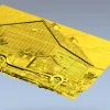 Амбарный грузовик - рельефная STL модель для ЧПУ