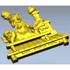 Панно "Банная потеха" - 3D модель STL для ЧПУ