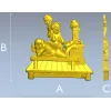 Панно "Банная потеха" - 3D модель STL для ЧПУ
