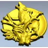 Лунный опоссум - 3D модель STL панно для ЧПУ