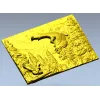 Панно "Орлы в горах" - 3D модель STL для ЧПУ