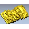 Барельеф "Три лика в драпировке" - 3D STL модель для ЧПУ