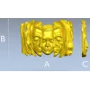 Барельеф "Три лика в драпировке" - 3D STL модель для ЧПУ