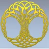 Celtic Interlaced Tree of Life STL for CNC carving