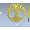 Celtic Interlaced Tree of Life STL for CNC carving