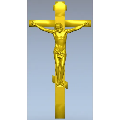Распятие Христово - 3D модель STL для ЧПУ
