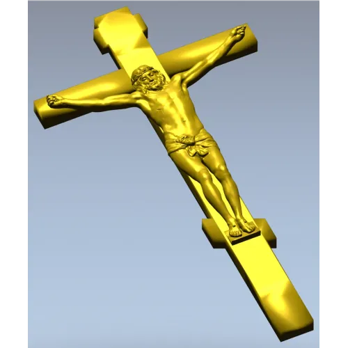 Распятие Христово - 3D модель STL для ЧПУ