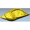 Seashell Cottage - detailed STL 3D model for CNC carving