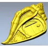 Shell Cottage Relief - STL 3D model for CNC