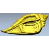 Shell Cottage Relief - STL 3D model for CNC