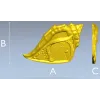Shell Cottage Relief - STL 3D model for CNC