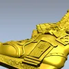 Elf Boot Cottage - detailed STL 3D model for CNC milling