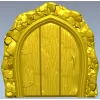 Декоративная дверца "Дверца Феи" - 3D модель STL для ЧПУ