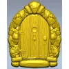 Starstone Cottage Door - STL 3D model for CNC carving