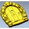 Starstone Cottage Door - STL 3D model for CNC carving