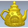 Чайник-домик - STL модель для ЧПУ