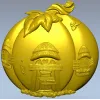 Домик в тыкве - 3D модель STL для ЧПУ