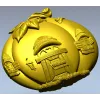 Домик в тыкве - 3D модель STL для ЧПУ
