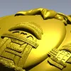 Домик в тыкве - 3D модель STL для ЧПУ