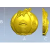 Домик в тыкве - 3D модель STL для ЧПУ
